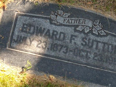 Edward F Sutton on Sysoon