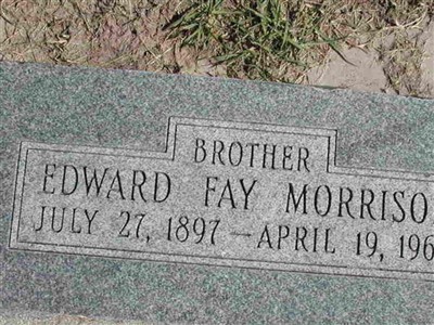 Edward Fay Morrison on Sysoon