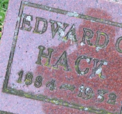 Edward G Hack on Sysoon