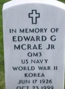 Edward G. Mcrae, Jr on Sysoon