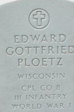 Edward Gottfried Ploetz on Sysoon
