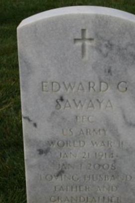Edward Gustavus Sawaya on Sysoon
