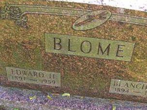 Edward H Blome on Sysoon