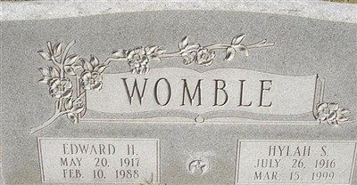 Edward H. Womble, Jr on Sysoon