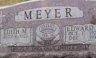 Edward John Meyer on Sysoon