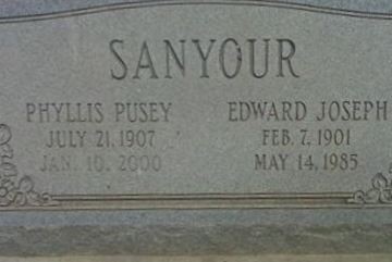 Edward Joseph Sanyour on Sysoon