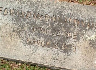 Edward McDonald Vaughn on Sysoon