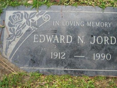 Edward Neils Jordan on Sysoon