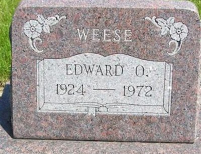 Edward O Weese on Sysoon