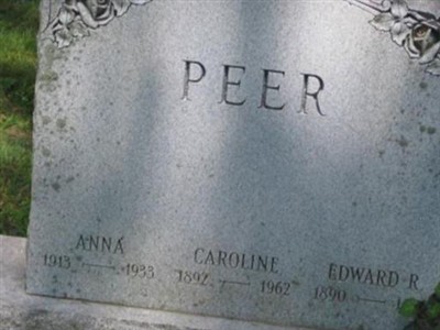 Edward R Peer on Sysoon