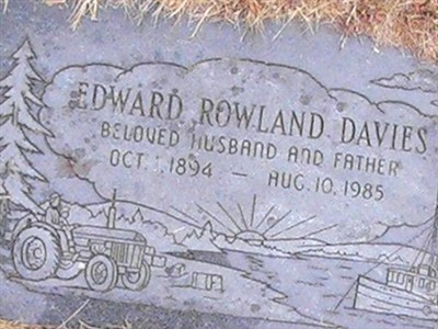 Edward Roland Davies, Find a grave on Sysoon Edward Roland Davies on Sysoon