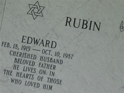 Edward Rubin on Sysoon