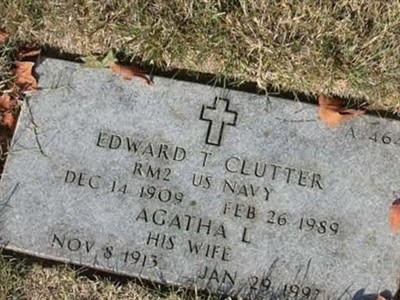 Edward T Clutter on Sysoon