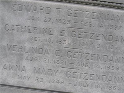 Edward T Getzendanner on Sysoon
