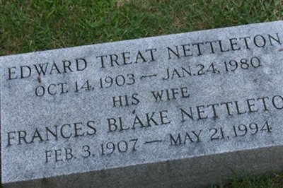 Edward Treat Nettleton on Sysoon