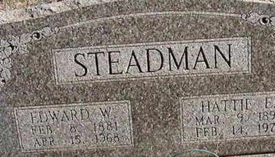 Edward W. Steadman on Sysoon
