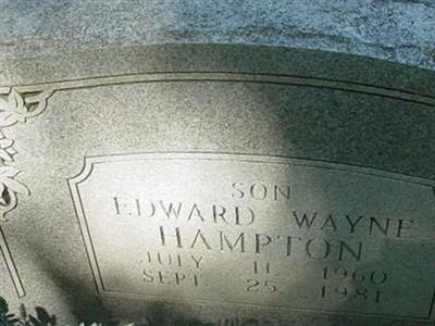Edward Wayne Hampton on Sysoon