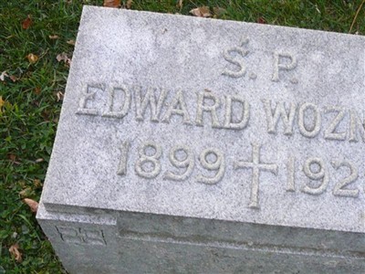 Edward Wozniak on Sysoon