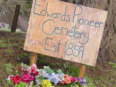 Edwards Pioneer Cemetery on Sysoon