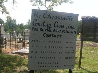 Edwardsville Cemetery on Sysoon