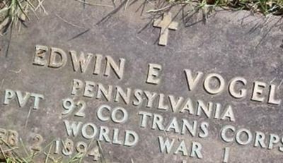 Edwin E. Vogel on Sysoon