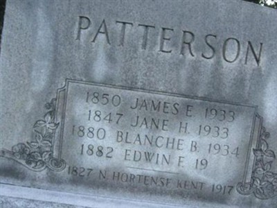 Edwin F Patterson on Sysoon