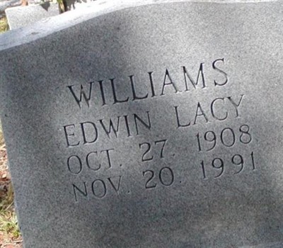 Edwin Lacy Williams on Sysoon