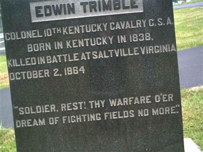 Edwin Trimble on Sysoon