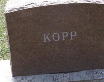Edwin W. Kopp on Sysoon