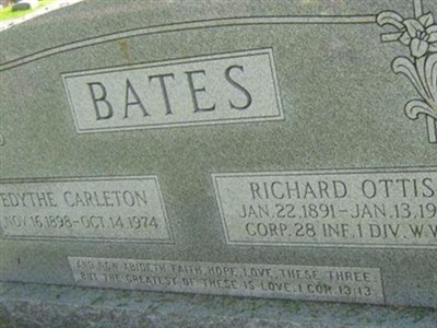 Edythe Carleton Bates on Sysoon