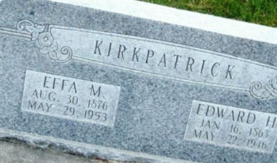 Effa May Smith Kirkpatrick on Sysoon