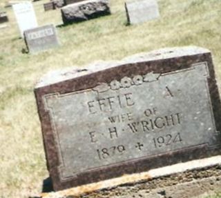 Effie Armetta Fickle Wright on Sysoon