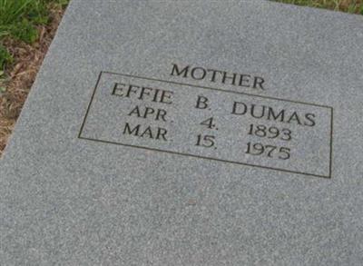 Effie B. Dumas on Sysoon