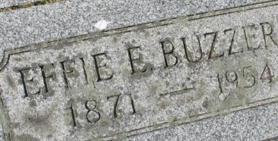 Effie E Buzzerd on Sysoon