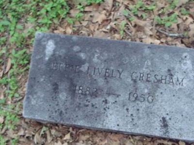 Effie Lively Gresham on Sysoon