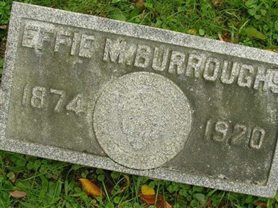 Effie M Burroughs on Sysoon