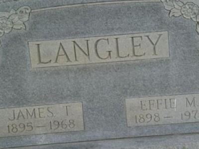 Effie Mae Stone Langley on Sysoon
