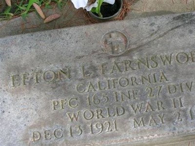 Efton L. Farnsworth on Sysoon