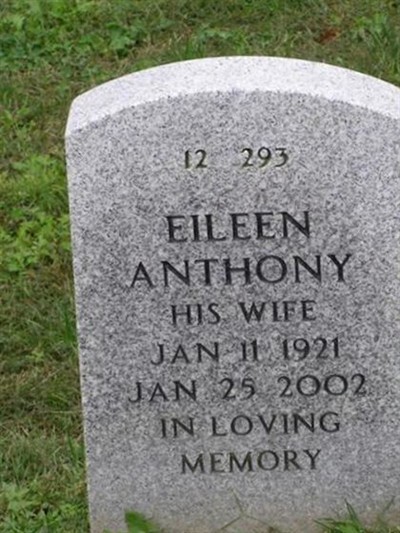 Eileen Anthony Garvey on Sysoon