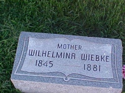 Eilhelmina Wiebke on Sysoon