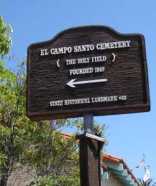 El Campo Santo Cemetery on Sysoon