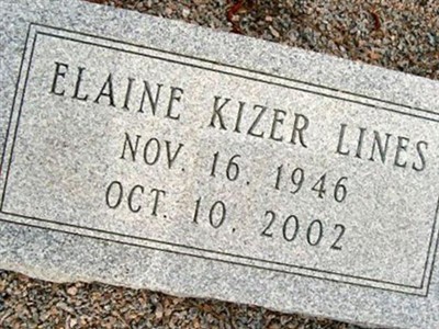 Elaine Kizer Lines on Sysoon