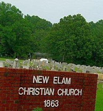 New Elam Christian Church Cemetery on Sysoon