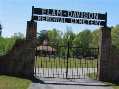 Elam-Davison Memorial Cemetery on Sysoon