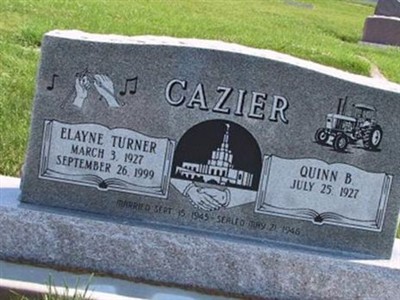 Elayne Turner Cazier on Sysoon