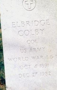 Elbridge Colby on Sysoon