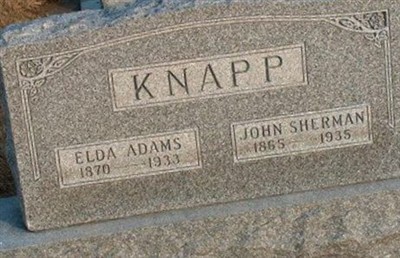 Elda Adams Knapp on Sysoon