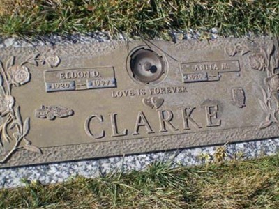 Eldon D Clarke on Sysoon