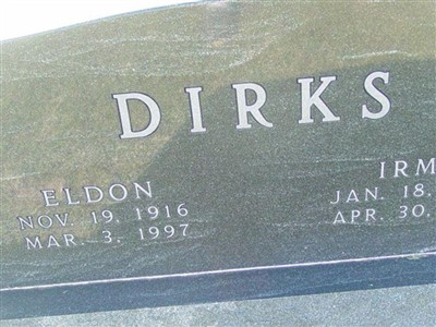 Eldon Dirks on Sysoon