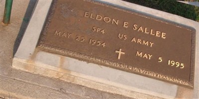 Eldon E Sallee on Sysoon